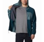 ΑΝΔΡΙΚΗ ΖΑΚΕΤΑ M OUTDOOR TRACKS™ HOODED FULL ZIP - ΜΠΛΕ - Image 2