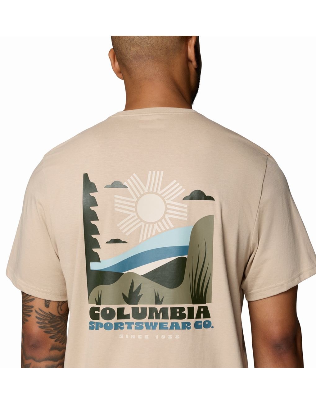 andriki-blouza-csc-outdoor-back-graphic-tee-huge11 ΑΝΔΡΙΚΗ ΜΠΛΟΥΖΑ CSC™ OUTDOOR BACK GRAPHIC TEE - Image 1
